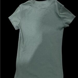 A new day Sage Green Short Sleeve Tee